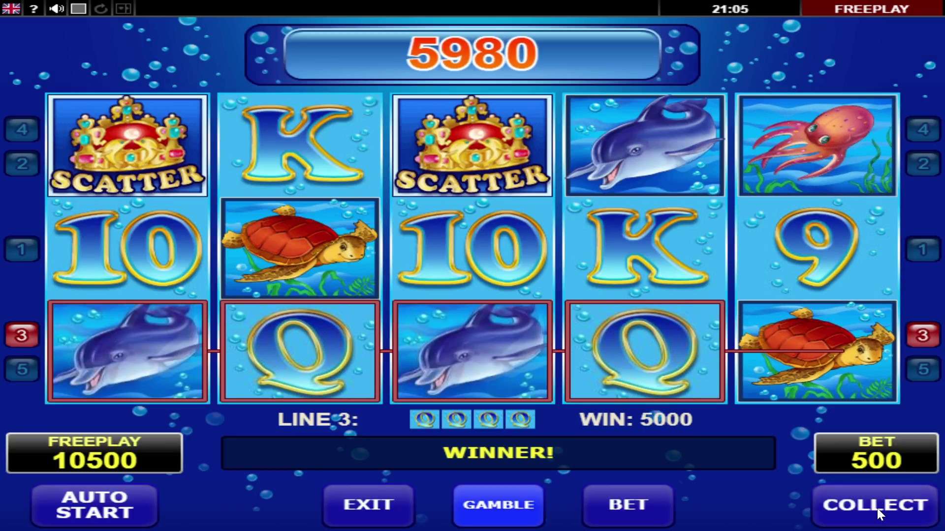 Правила игры в слот Blue Dolphin Правила игры в слот Blue Dolphin