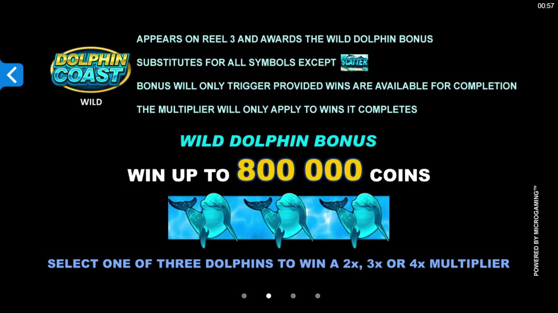 Особенности игрового автомата Dolphin Coast Особенности игрового автомата Dolphin Coast