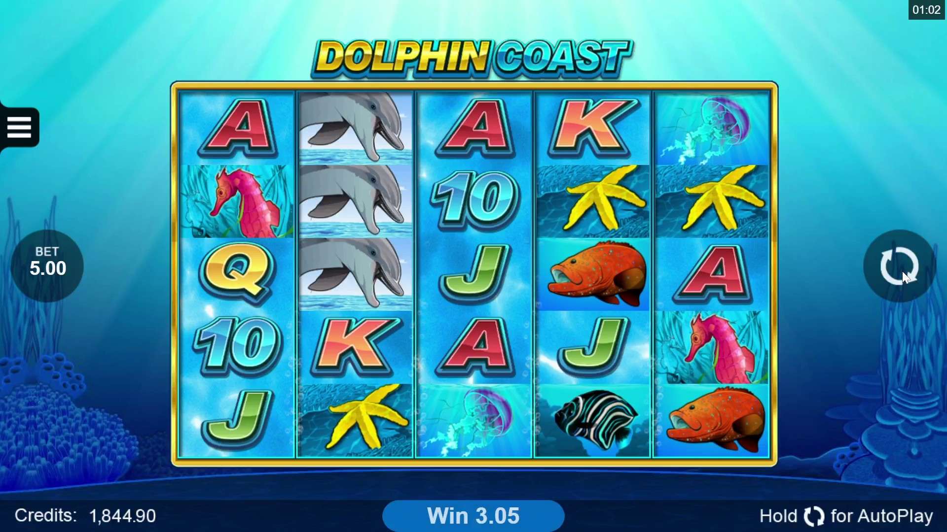Jogar Dolphin Coast Slot Online