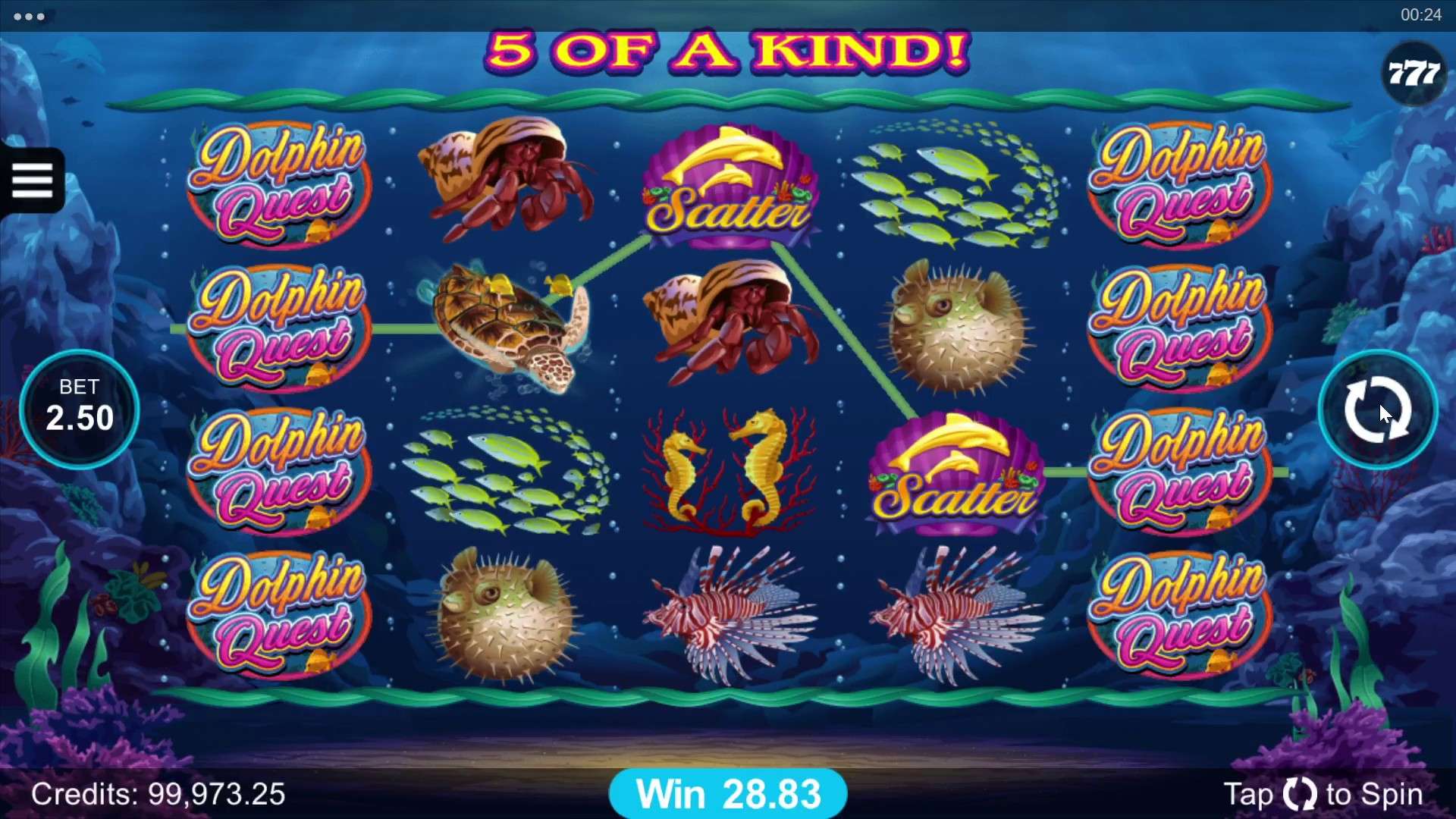 Jogue Dolphin Quest Slot Online Jogue Dolphin Quest Slot Online