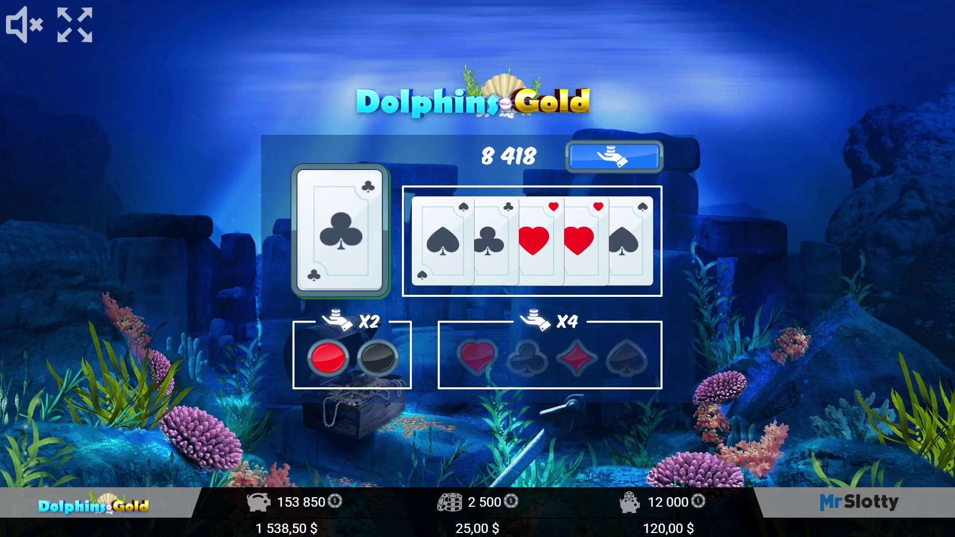 Играйте на слоте Dolphins Gold с ставками от 0,40 до 80,00 за спин Играйте на слоте Dolphins Gold с ставками от 0,40 до 80,00 за спин