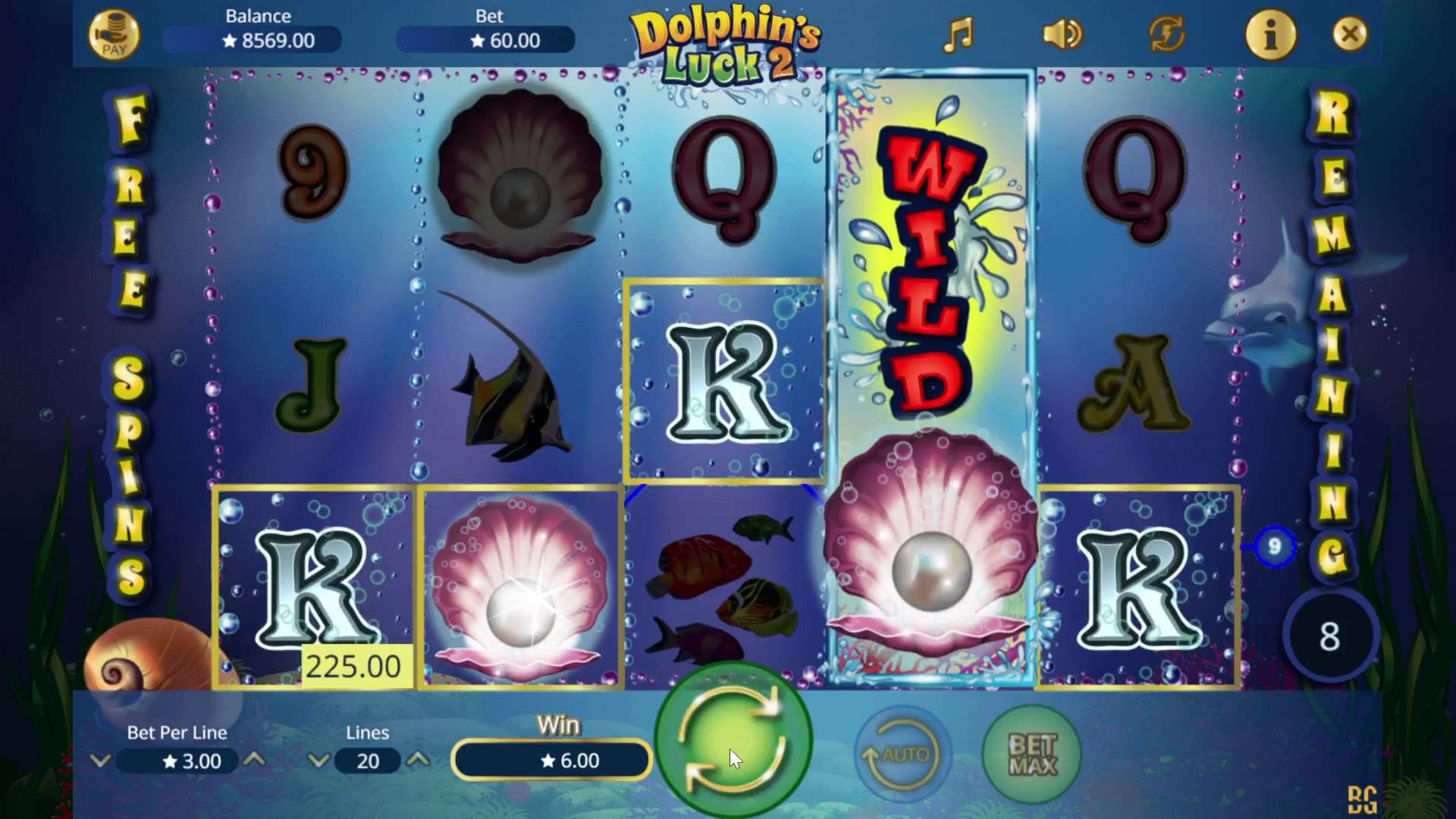 Как играть в Dolphin's Luck 2 на Android и iPhone Как играть в Dolphin's Luck 2 на Android и iPhone