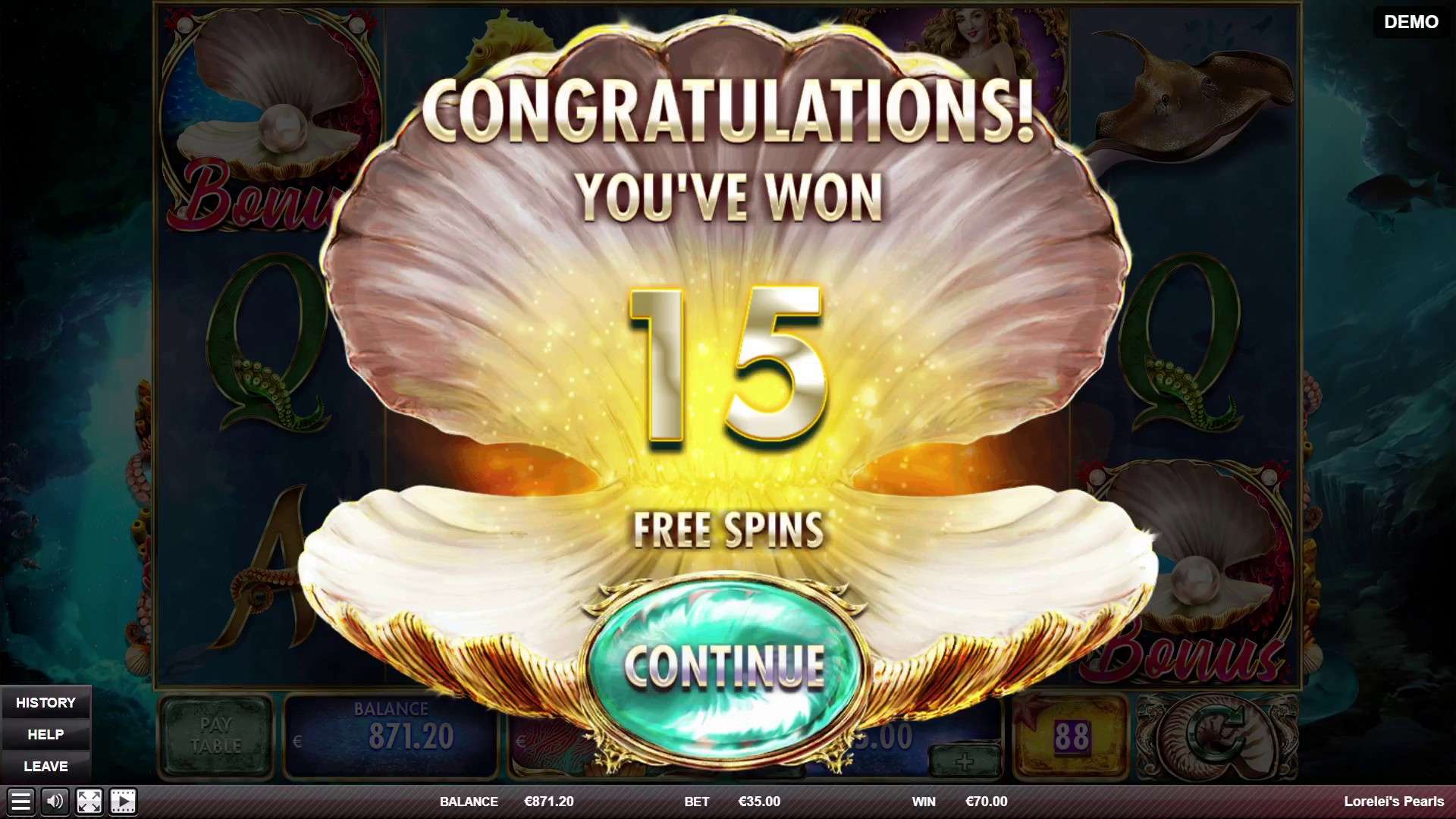 Разнообразие и высокая вероятность выигрыша в игровом автомате 'Lorelei's Pearls' Разнообразие и высокая вероятность выигрыша в игровом автомате 'Lorelei's Pearls'