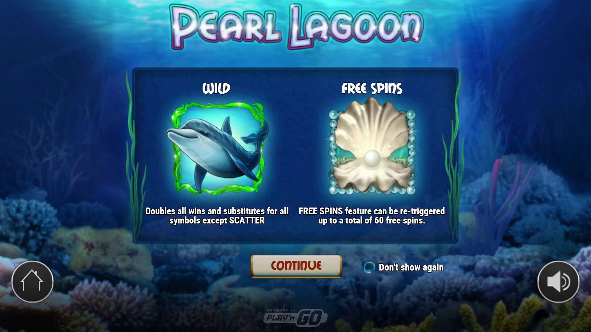 Jogue o jogo Pearl Lagoon com alta volatilidade