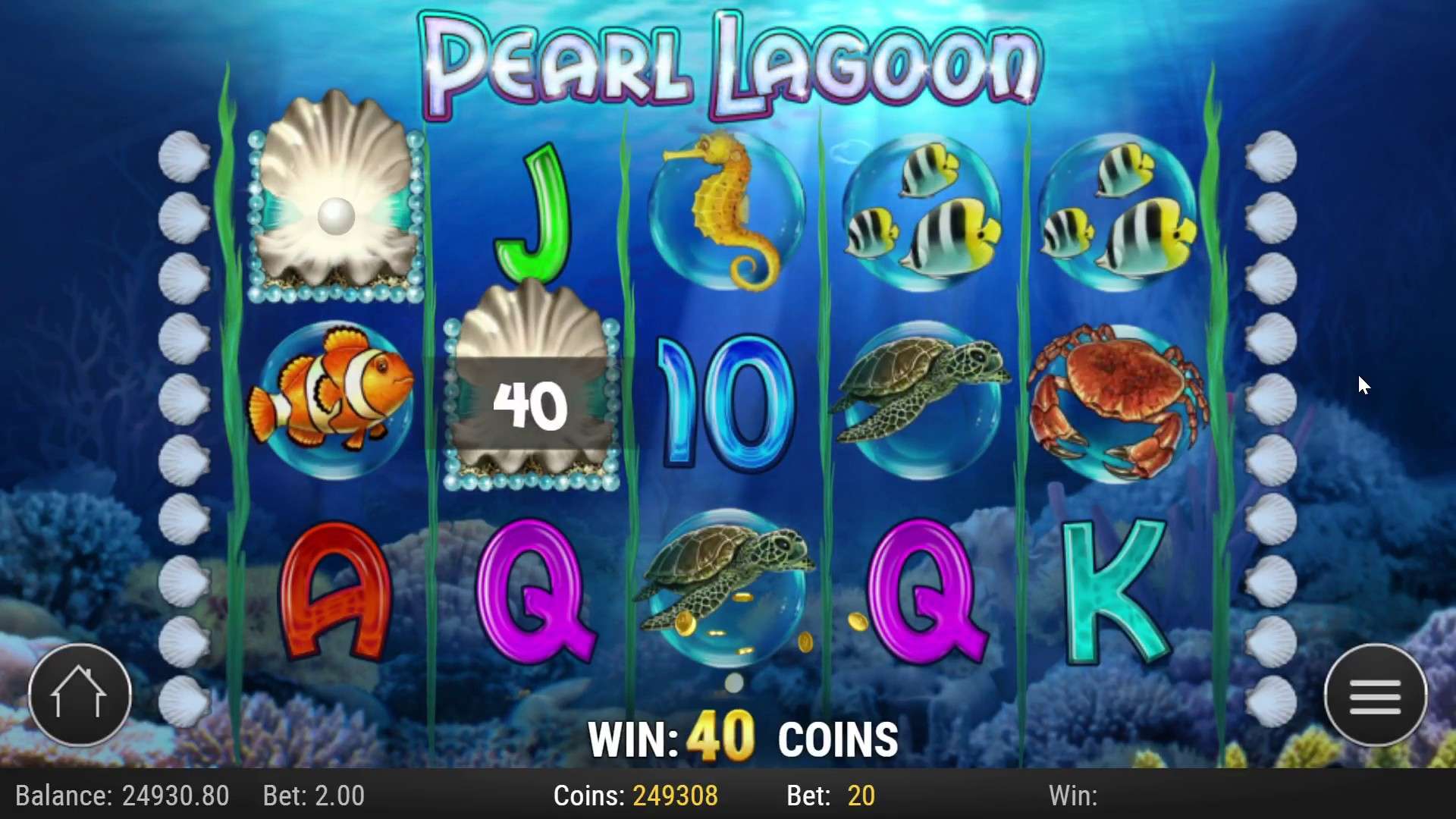 Как получить бонусные раунды в Pearl Lagoon?