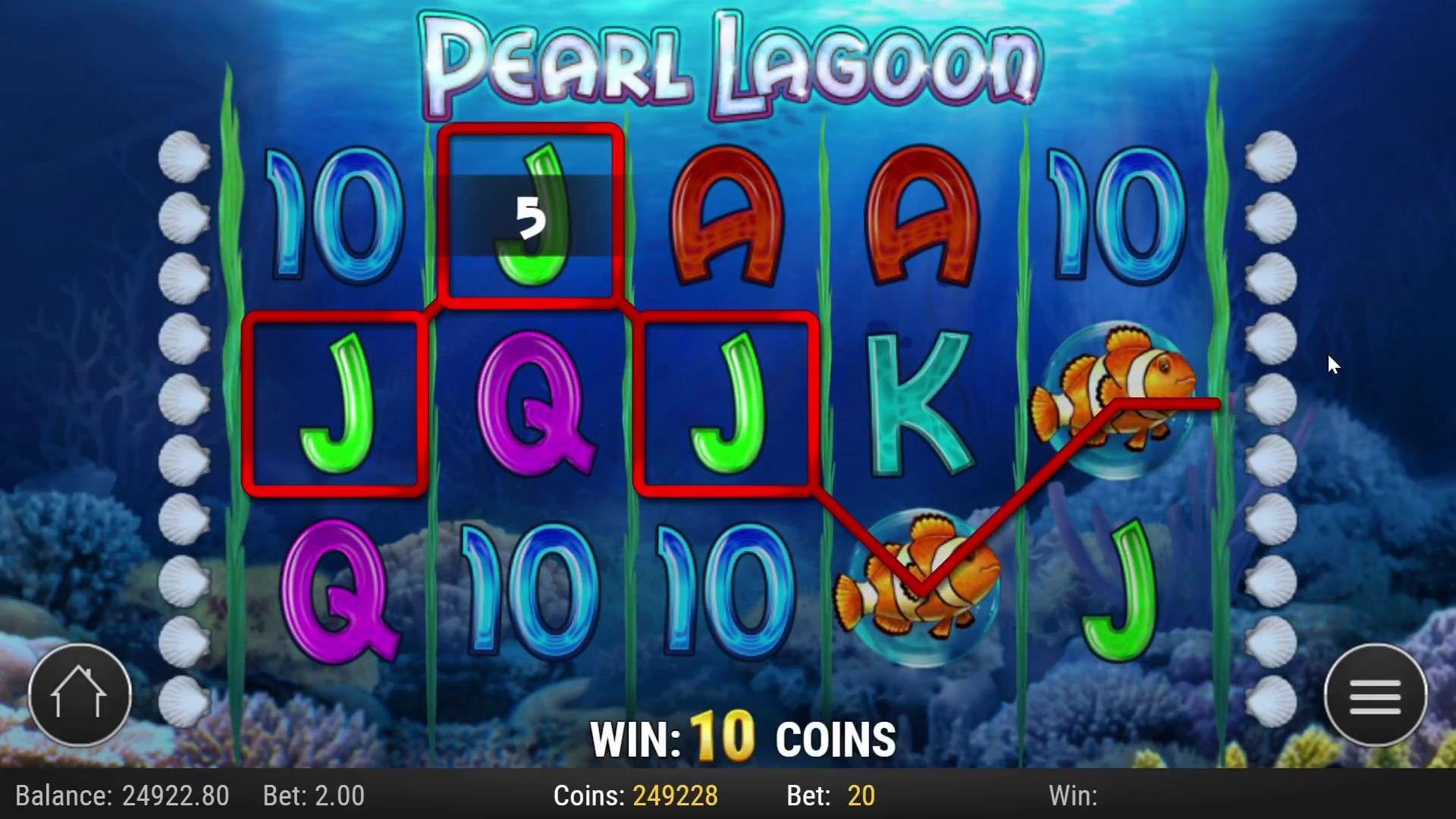 Узнайте таблицу выплат и символы в игре 'Pearl Lagoon' Узнайте таблицу выплат и символы в игре 'Pearl Lagoon'